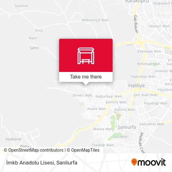 İmkb Anadolu Lisesi map
