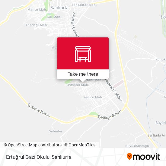 Ertuğrul Gazi Okulu map