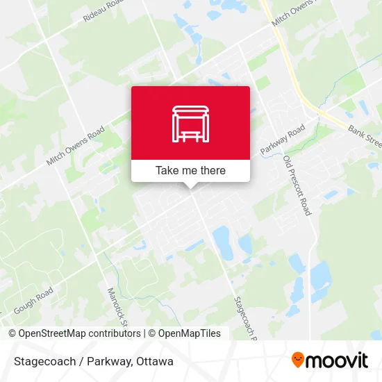 Stagecoach / Parkway map