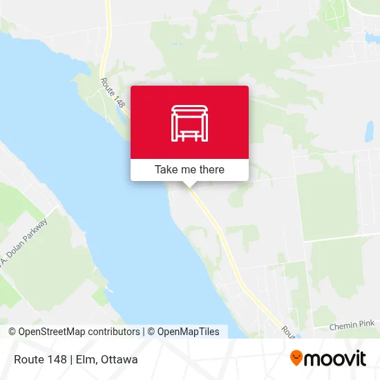 Route 148 | Elm map
