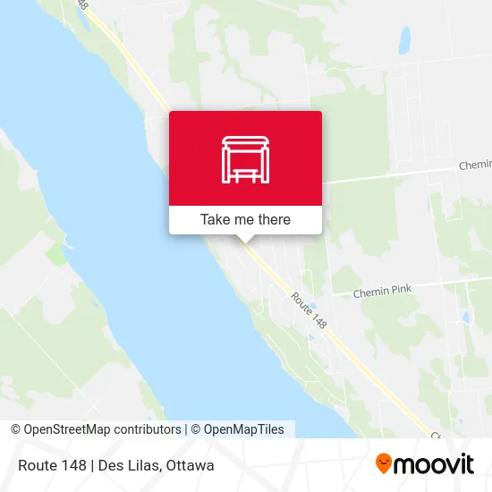 Route 148 | Des Lilas map