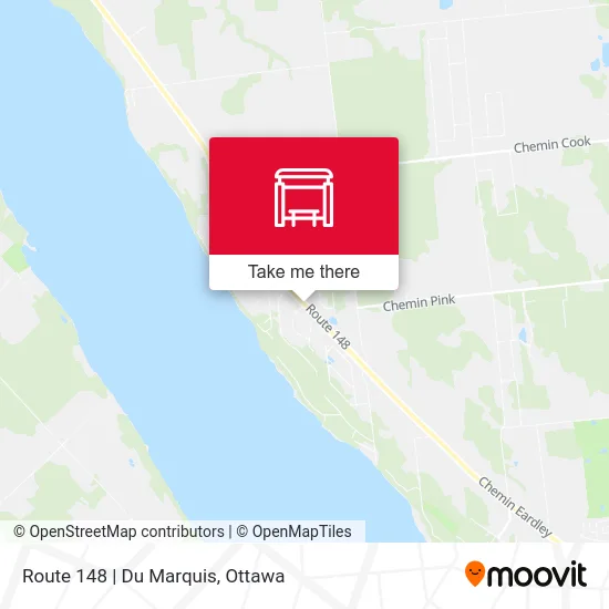 Route 148 | Du Marquis map