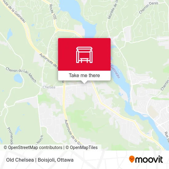 Old Chelsea | Boisjoli map