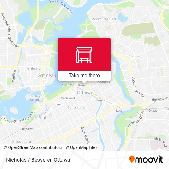 Nicholas / Besserer map