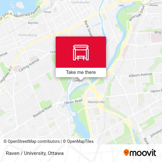 Raven / University map