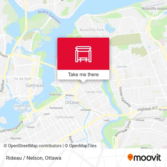 Rideau / Nelson map