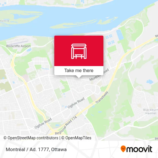 Montréal / Ad. 1777 map