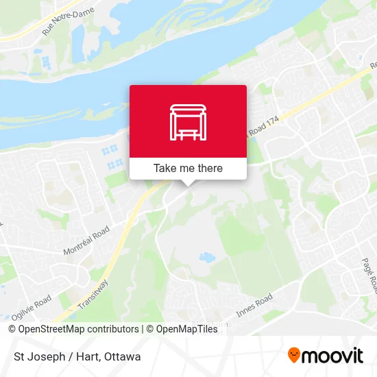 St Joseph / Hart map