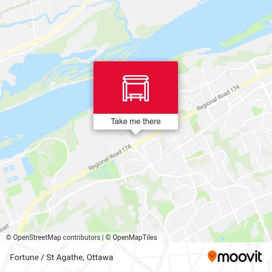 Fortune / St Agathe map