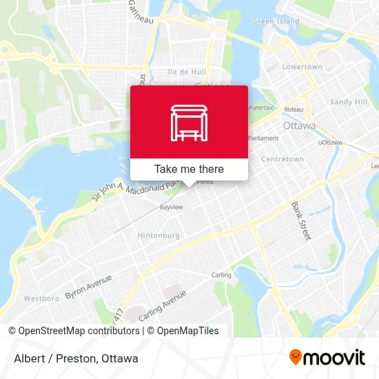 Albert / Preston map