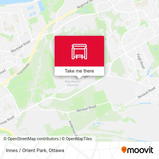Innes / Orient Park plan