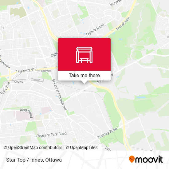 Star Top / Innes map