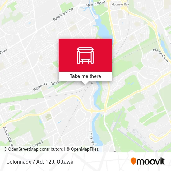 Colonnade / Ad. 120 map