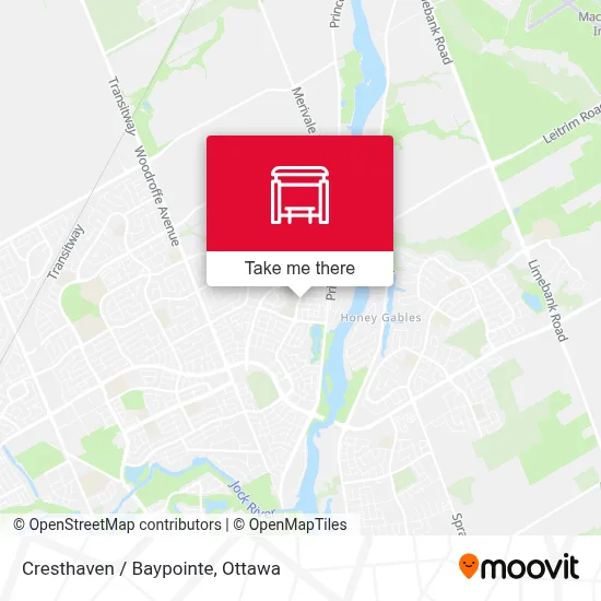 Cresthaven / Baypointe map