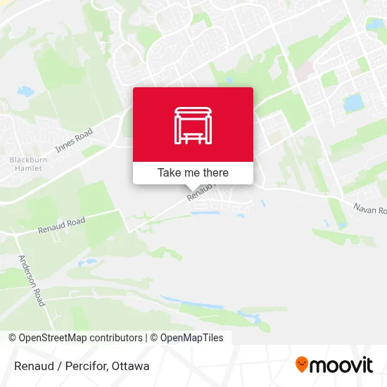 Renaud / Percifor map