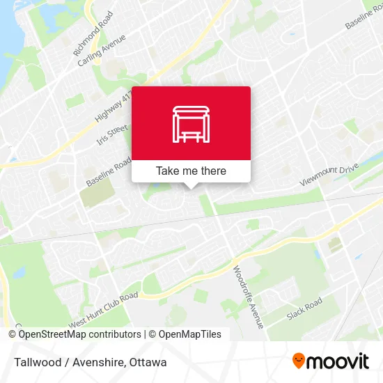 Tallwood / Avenshire map