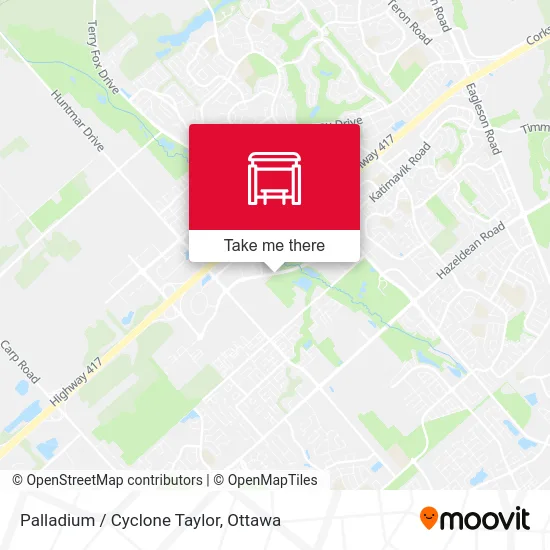 Palladium / Cyclone Taylor map