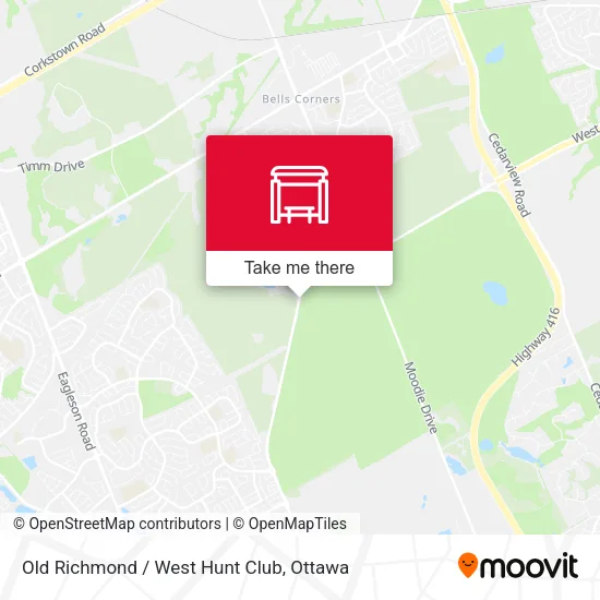 Old Richmond / West Hunt Club map