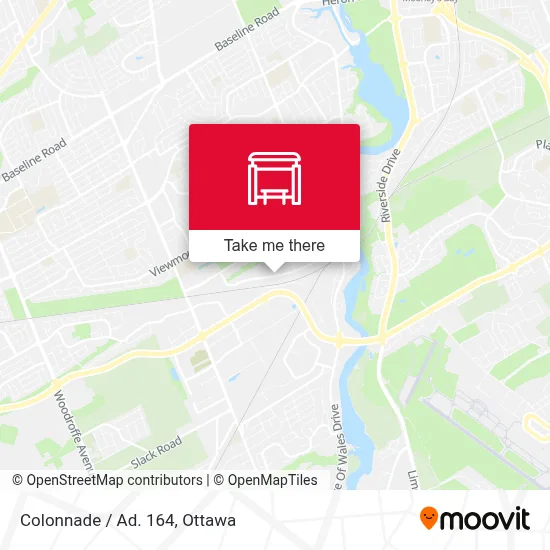 Colonnade / Ad. 164 map