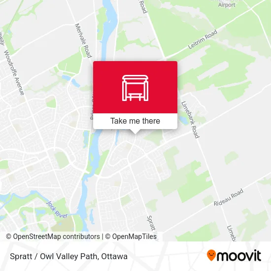 Spratt / Owl Valley Path map