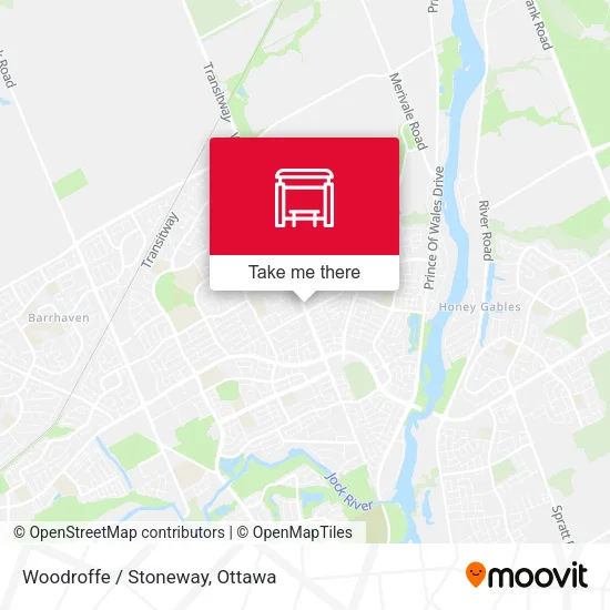 Woodroffe / Stoneway map
