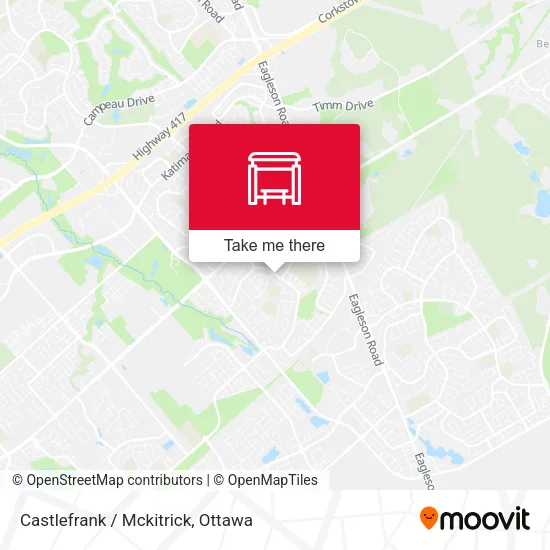 Castlefrank / Mckitrick map