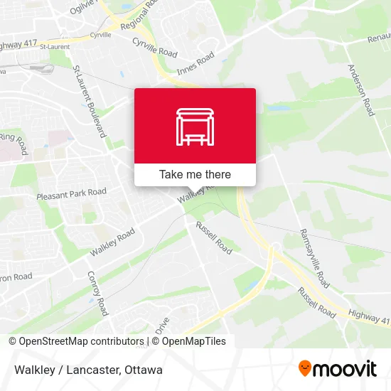 Walkley / Lancaster map