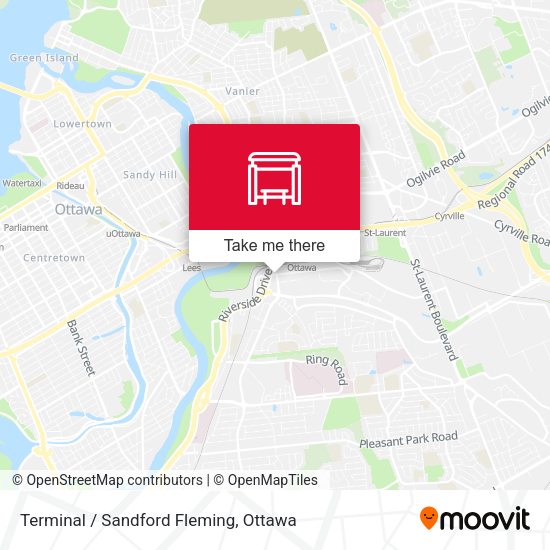 Terminal / Sandford Fleming map