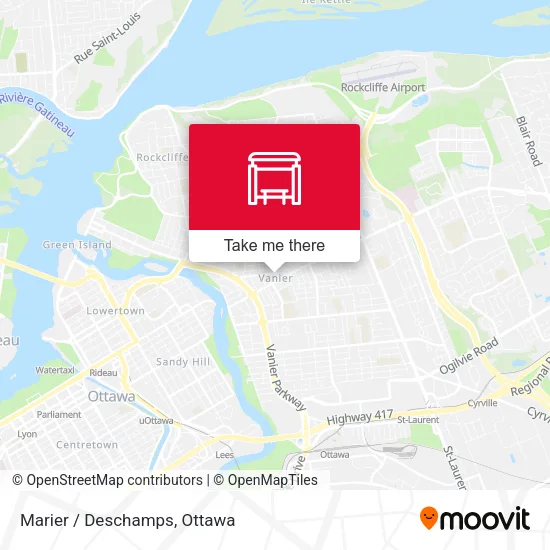 Marier / Deschamps map