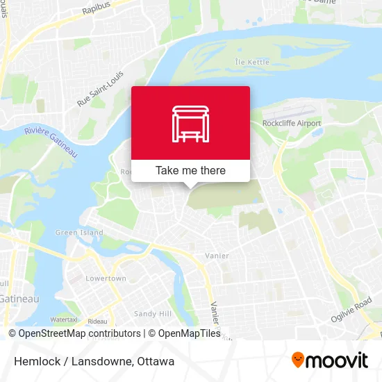 Hemlock / Lansdowne map