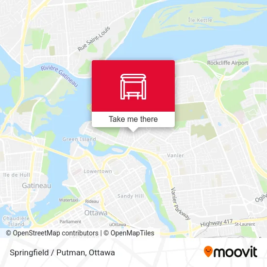 Springfield / Putman map