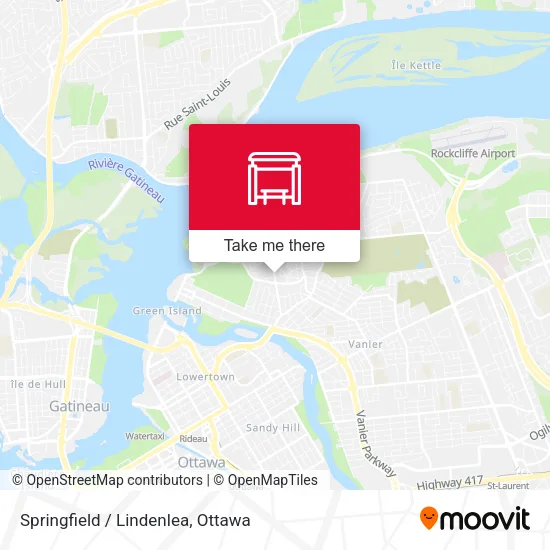 Springfield / Lindenlea map