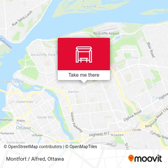 Montfort / Alfred map