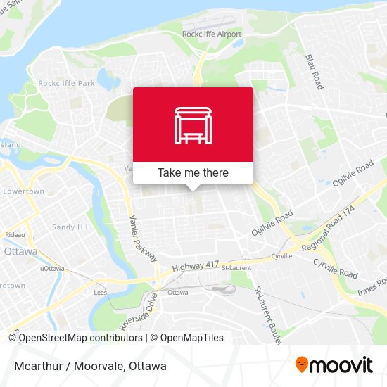 Mcarthur / Moorvale map