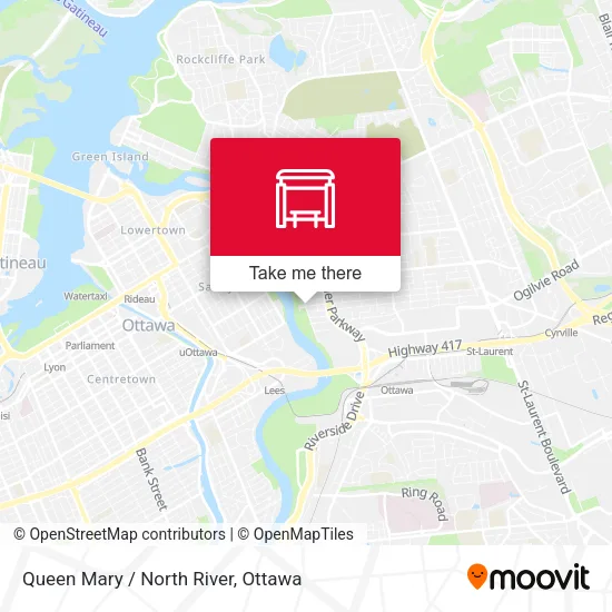 Queen Mary / North River map