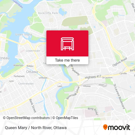 Queen Mary / North River map