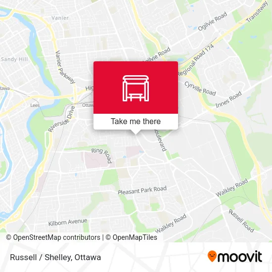 Russell / Shelley map