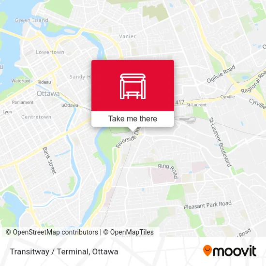 Transitway / Terminal map