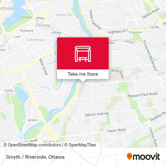 Smyth / Riverside map