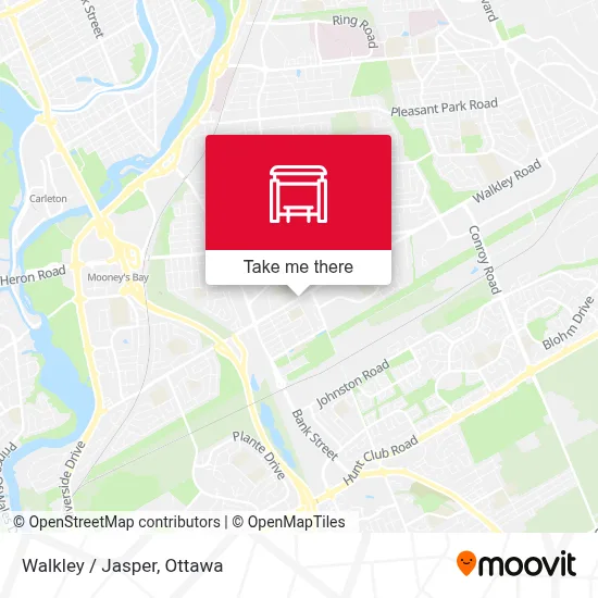 Walkley / Jasper map