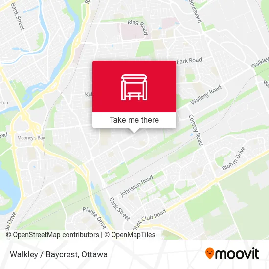 Walkley / Baycrest map