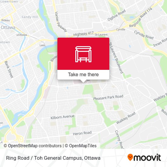 Ring Road / Toh General Campus map