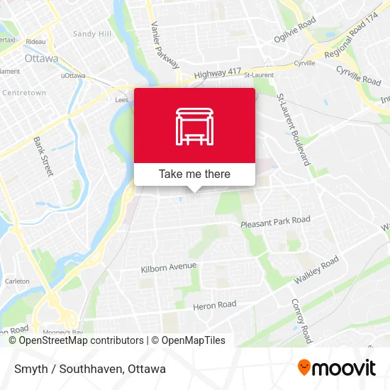 Smyth / Southhaven map