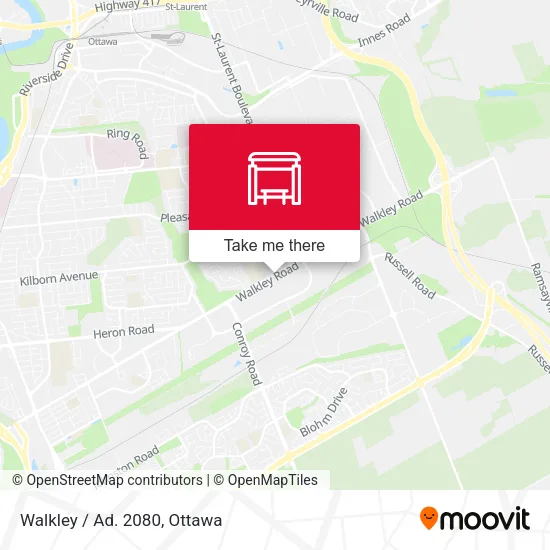 Walkley / Ad. 2080 map