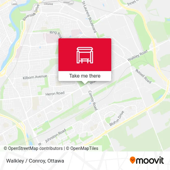 Walkley / Conroy map