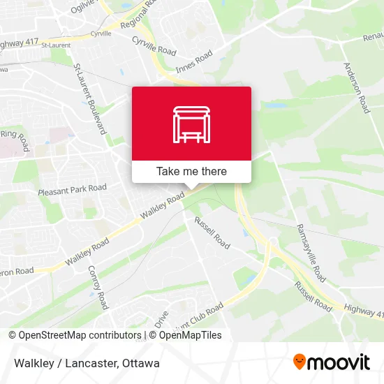 Walkley / Lancaster map