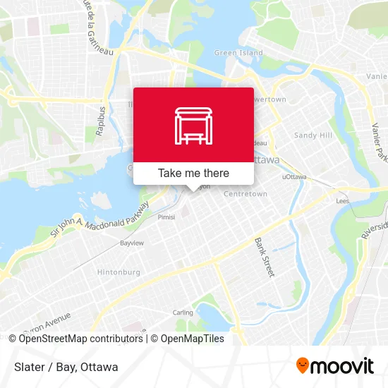 Slater / Bay map