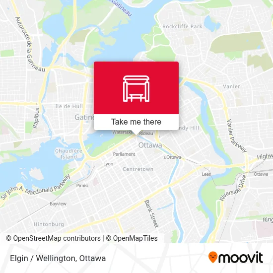 Elgin / Wellington map