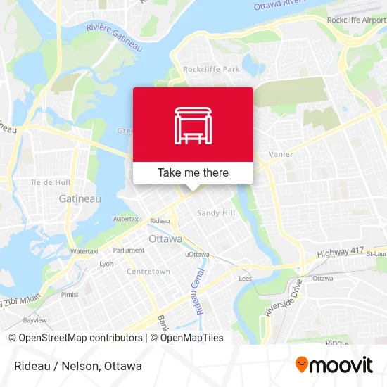 Rideau / Nelson map