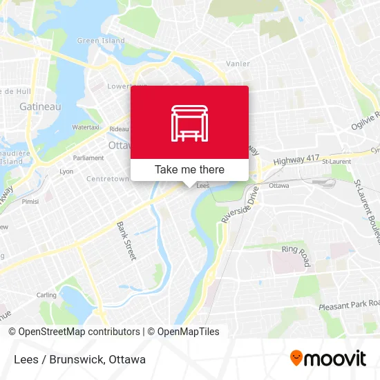 Lees / Brunswick map